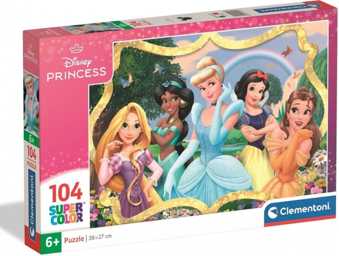 Clementoni puzzel Disney prinsessen: In de tuin 104 stukjes