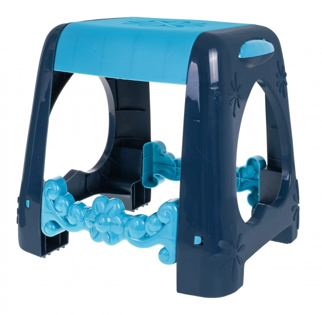 Interactive Children's Cosmetic Table with Lighting and Accessories