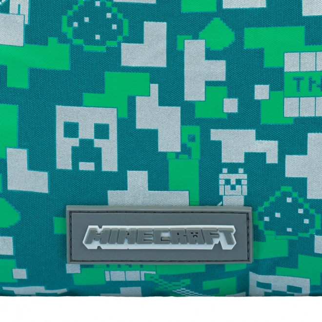 Pocket Backpack with Silver Creeper from MINECRAFT