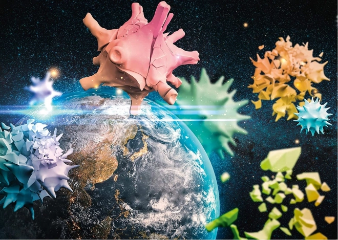 Schmidt puzzel Planeet Aarde 2020, 1000 stukjes