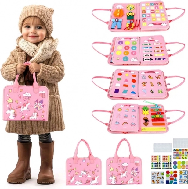 Livre sensoriel Busy Licorne 3 de 2Kids Toys