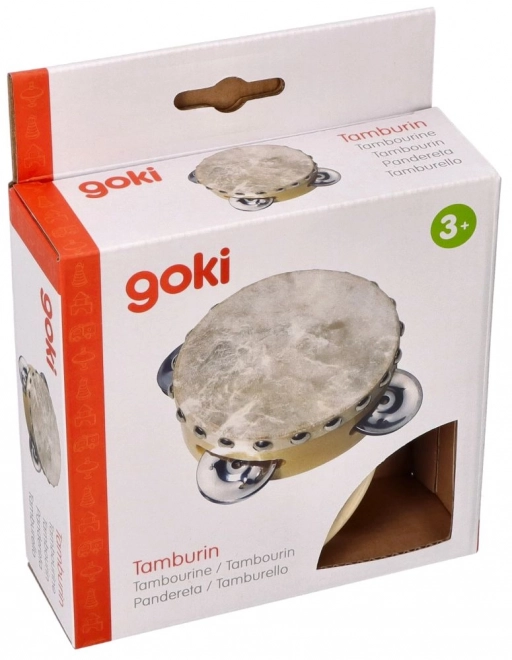 Tamburin Goki mit drei Schellen