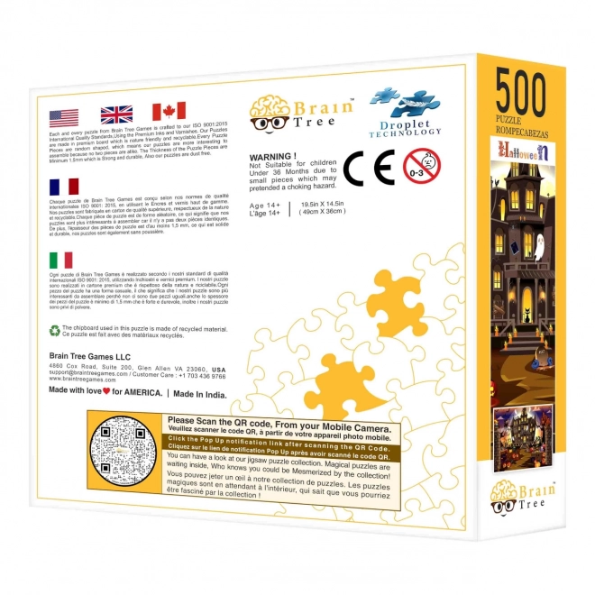 Halloween puzzle 500 pieces from Brain Tree
