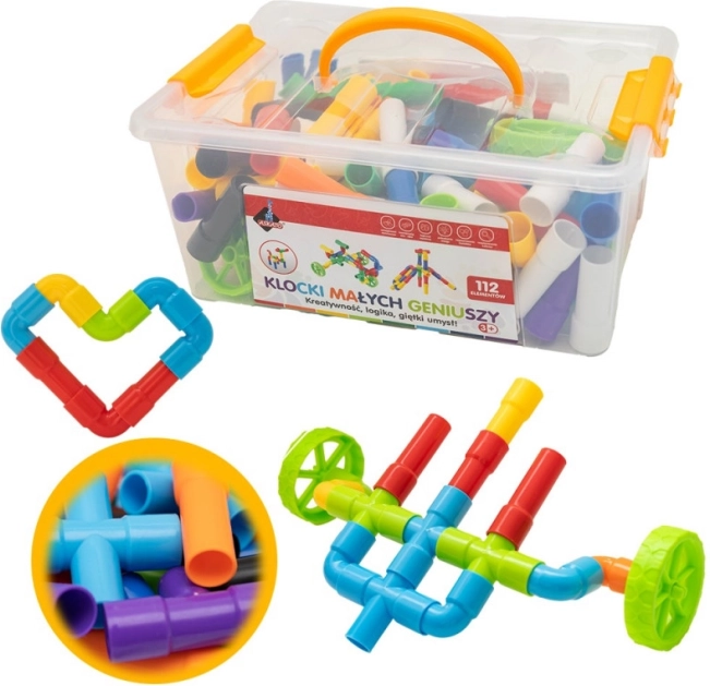 Little Geniuses Building Blocks - Connectors 112 pieces