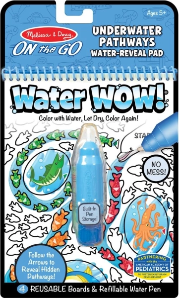 Water Coloring Book Water Wow! Find the Path – Underwater