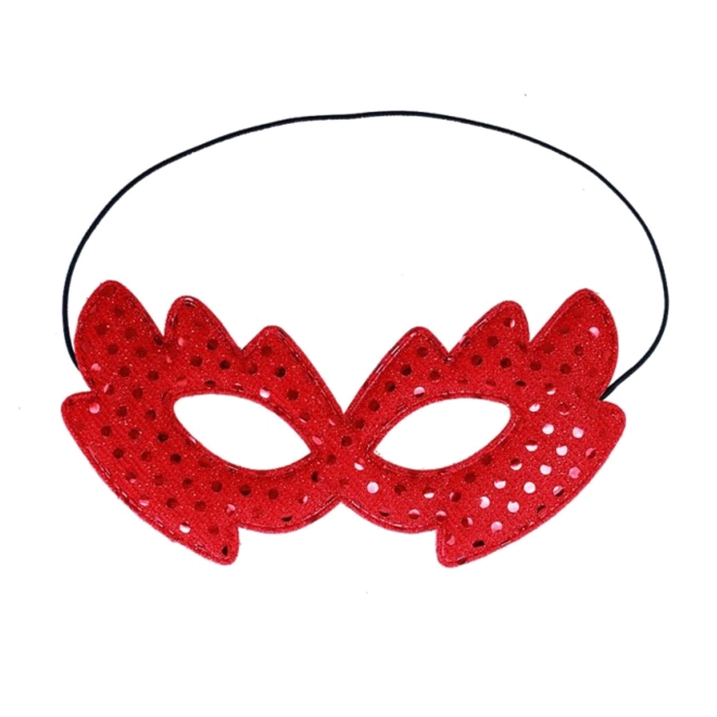 Elegant mask with elastic strap