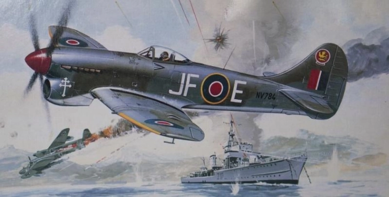 Plastic model HAWKER TEMPEST Mk.V 1:72