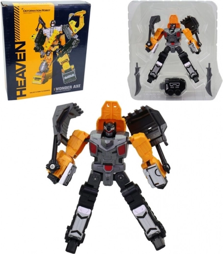 Transforming Robot Bulldozer