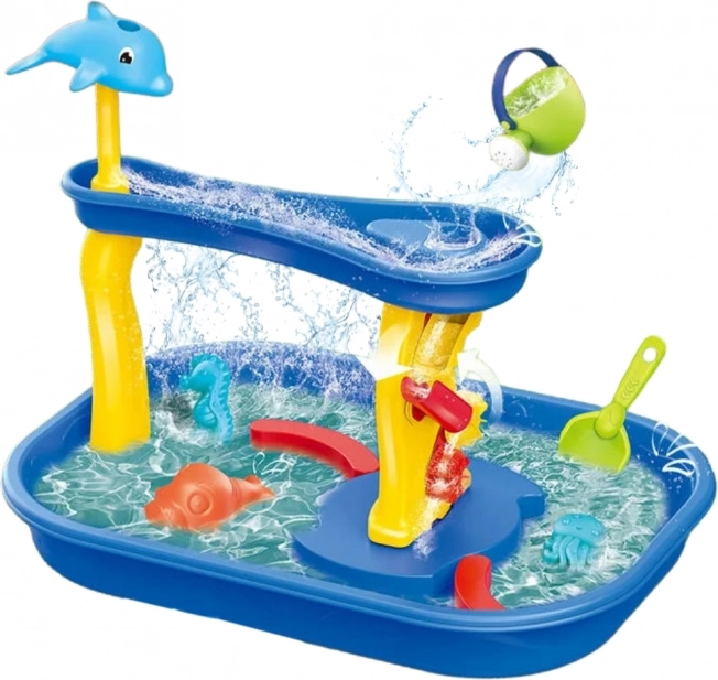 Woopie Waterfall Table Dolphin Set 11 pcs