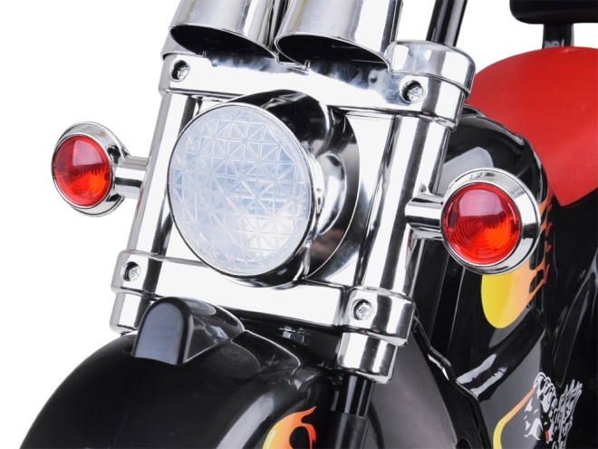 Kinderaccumotor met effecten