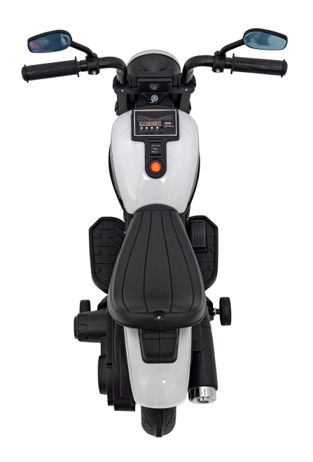 Motorrad Chopper FASTER – Weiß