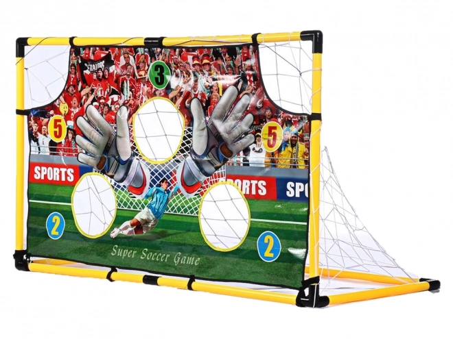 Kinder voetbaldoel met net