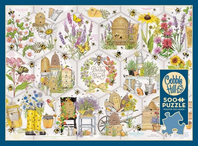COBBLE HILL Diligent as a Bee Puzzle 500 pieces