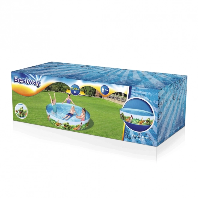 Bestway 8FT Kinderbad met Dino's