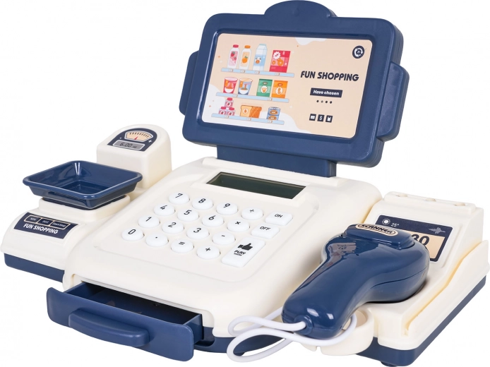 Scanner met licht en geluid