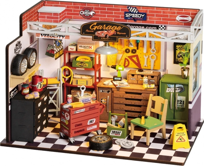 Miniature Garage House Robotime
