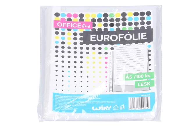 Glanzende Eurofolie A5