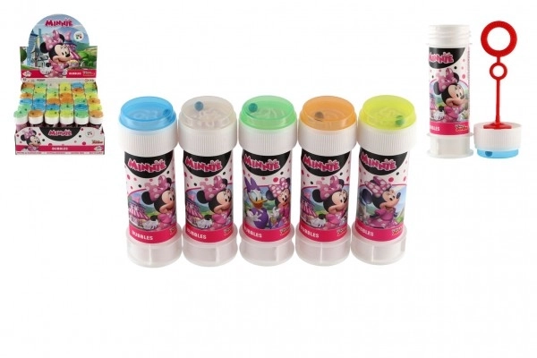 Bellenblaas Minnie 60ml 11,5cm 4 kleuren 36 stuks in doos
