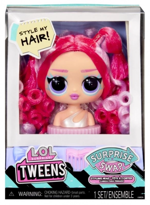 593522EUC L.O.L. Surprise Tweens Surprise Swap Styling Hoofd Assortiment