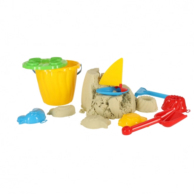 MARIOINEX Emmer voor zand met accessoires schop voor zeilboot
