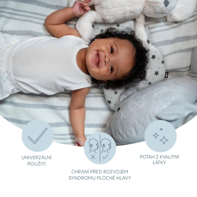 Memory foam kussentje, Roze sterren