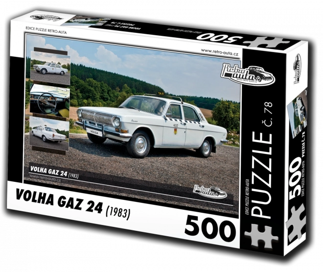 Puzzle de collection RETRO-AUTA Volga GAZ 24 500 pièces