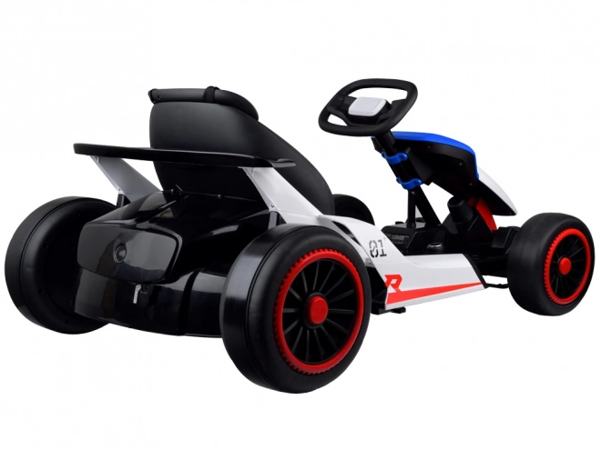 Kinder-Gokart mit Akku und Driftfunktion