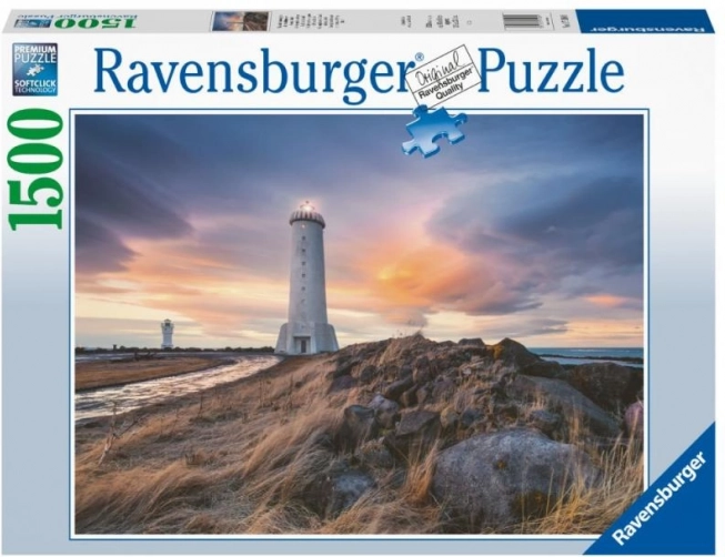 Magisch landschap rond de vuurtoren 1500 stukjes