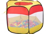 Hexagon Pop Up Ball Pit Tent with 100 Balls