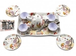 Teeset aus Blech für Kinder, 15 Teile