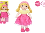 Zingende stoffen pop Míša Růžičková 55 cm