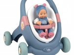 Loopwagen 3-in-1 met pop Little Smoby