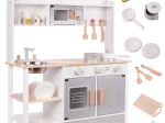Wooden kids' play kitchen with accessories, MDF, 82 cm