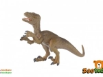 Figurine en plastique de vélociraptor 16 cm