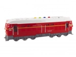 Plastlokomotive mit Batterie, mit Sound und Licht, 35 cm