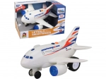 Smartwings Flugzeug mit Ansage von Kapitän und Stewardess