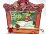 Gerlich MAXI Puppentheater mit 14 Holzpuppen