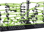 SPACERAIL Glow Marble Run – glows in the dark, Level 3