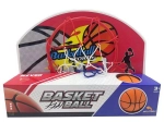 Basketball hoop with ball