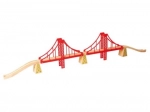 Bigjigs Rail dubbele houten spoorbrug