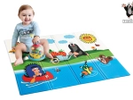 Folding Foam Mat with Krtek Design