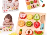 Klassiek Wereld Houten Fruitset voor Snijden Montessori Speelgoed