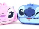 Pluchen kussentje met handopening STITCH / ANGEL