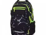 Školní batoh Oxy Ombre Electric, zwart‑groen