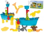 Pirate Ship Play Table with Sandbox