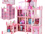 Villa rose pour poupées