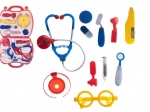Children's doctor set in a plastic carry case