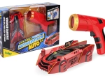 Rock Buggy antizwaartekracht RC auto met laser 15 cm rood
