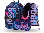 Baagl schoolset Core Marble – rugzak, etui en zak