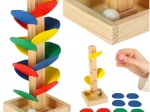 Houten knikkerboom MONTESSORI